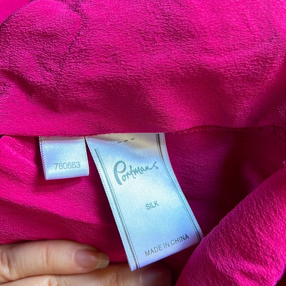 Pink Silk Romper - Picture 4 of 6